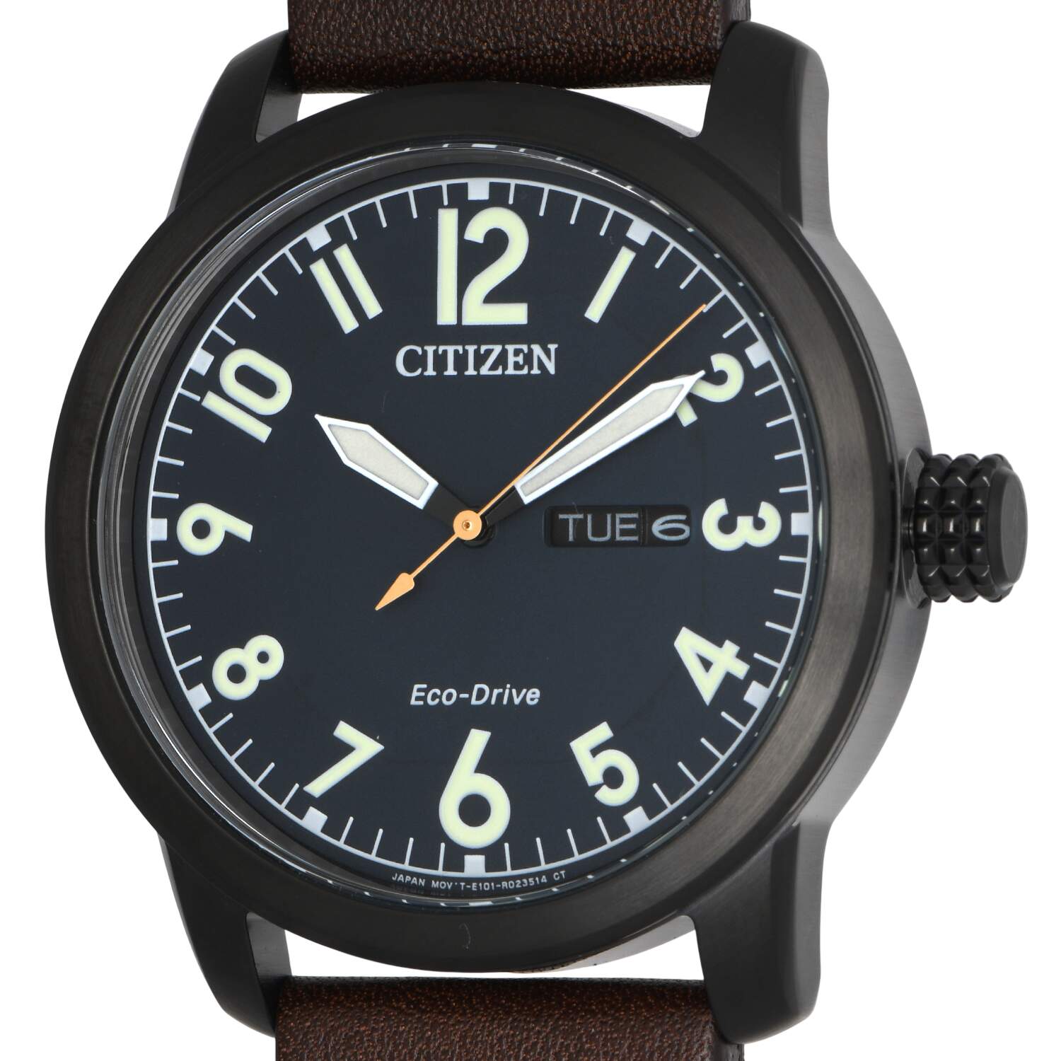 Citizen Mens Eco Drive Garrison BM8478-01L with Blue dial-8