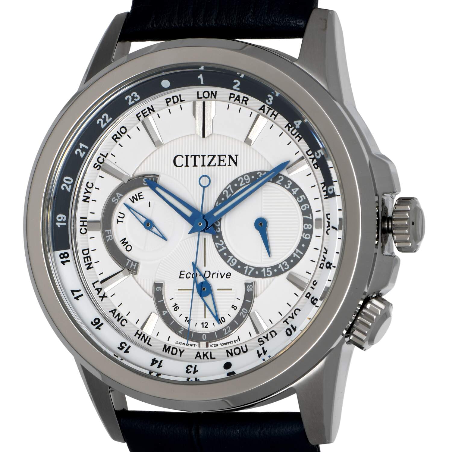 Citizen Mens Eco Drive Calendrier BU2020-02A-7
