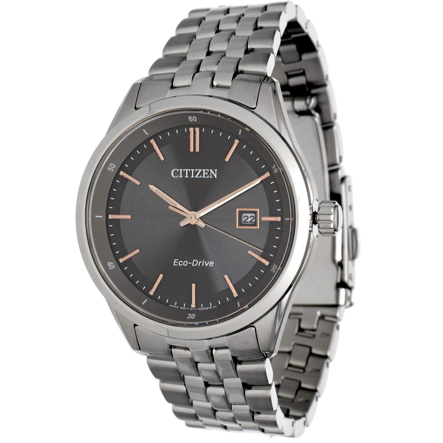 Citizen Mens Eco Drive Addysen BM7251-53H with Gray Dial-1