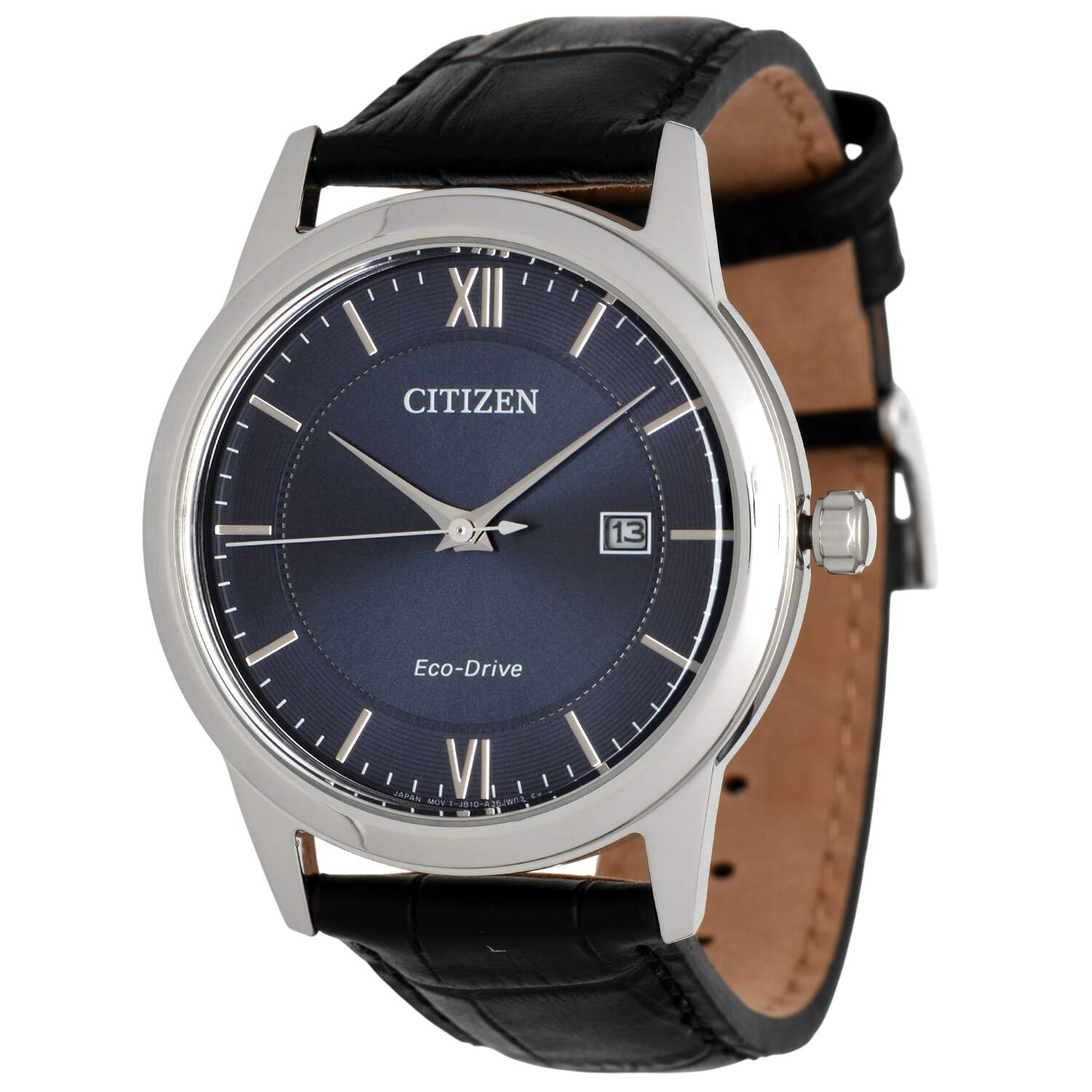Citizen Mens Eco Drive AW1780-09L Classic with Blue Dial-1