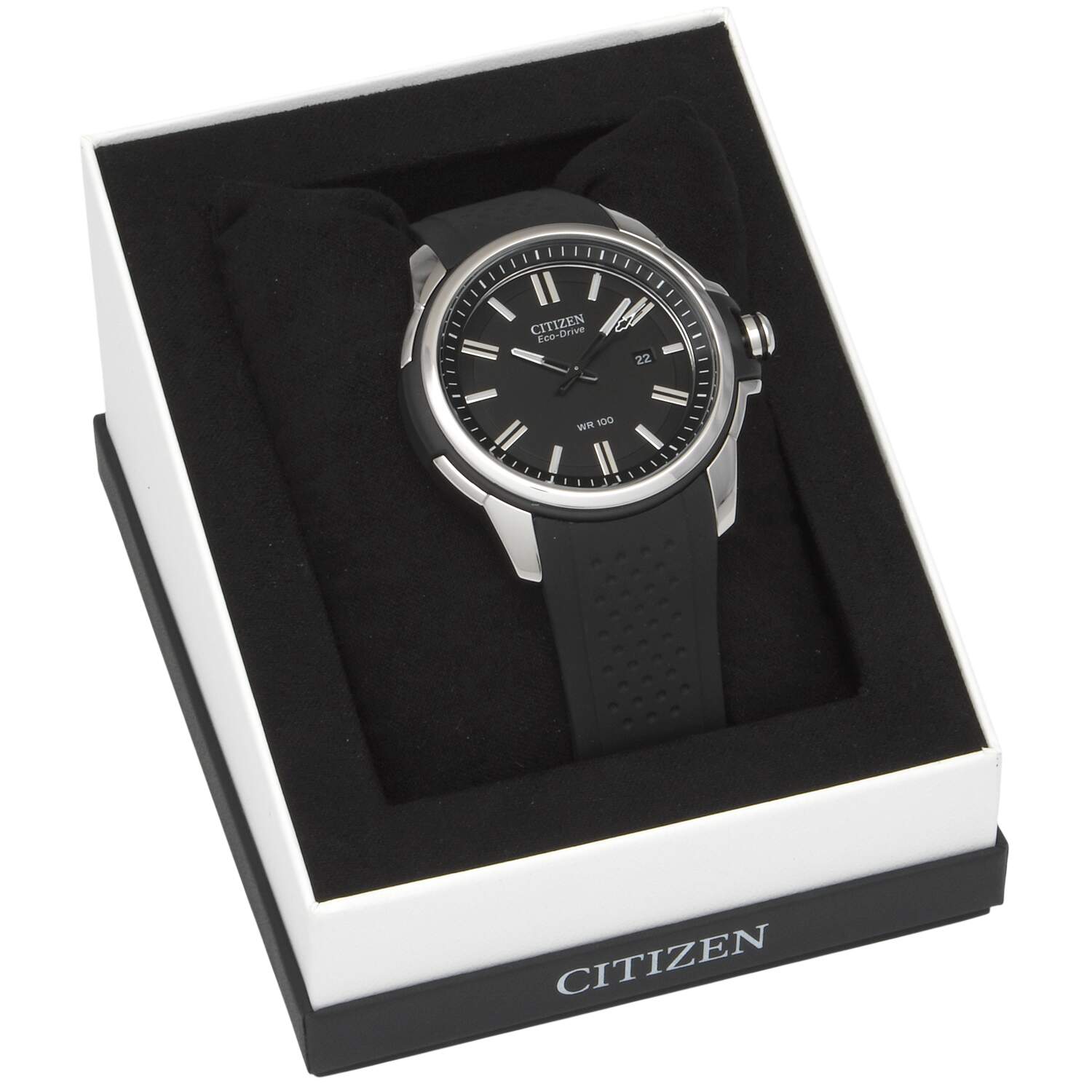 Citizen Mens Eco Drive AW1150-07E Sport Casual with Black Dial-10