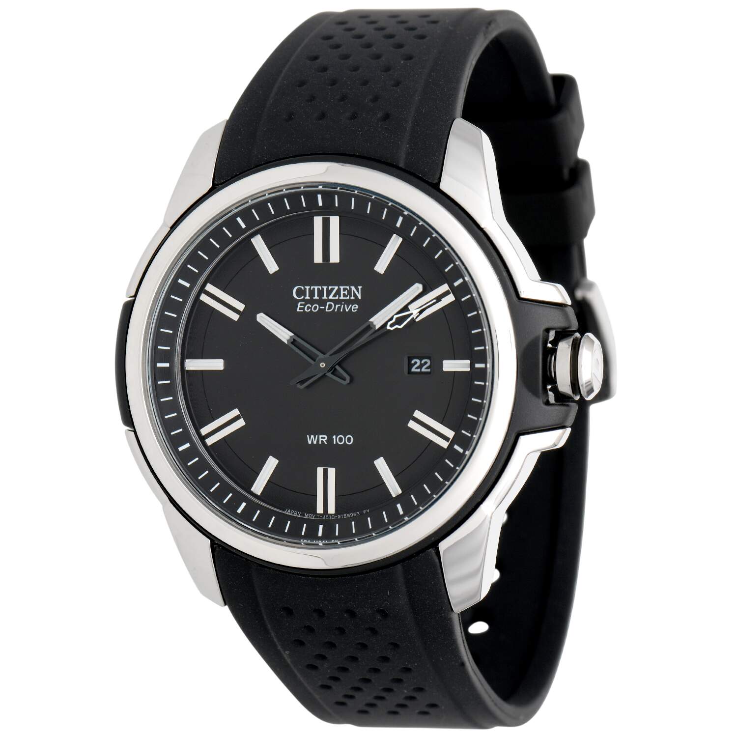 Citizen Mens Eco Drive AW1150-07E Sport Casual with Black Dial-1