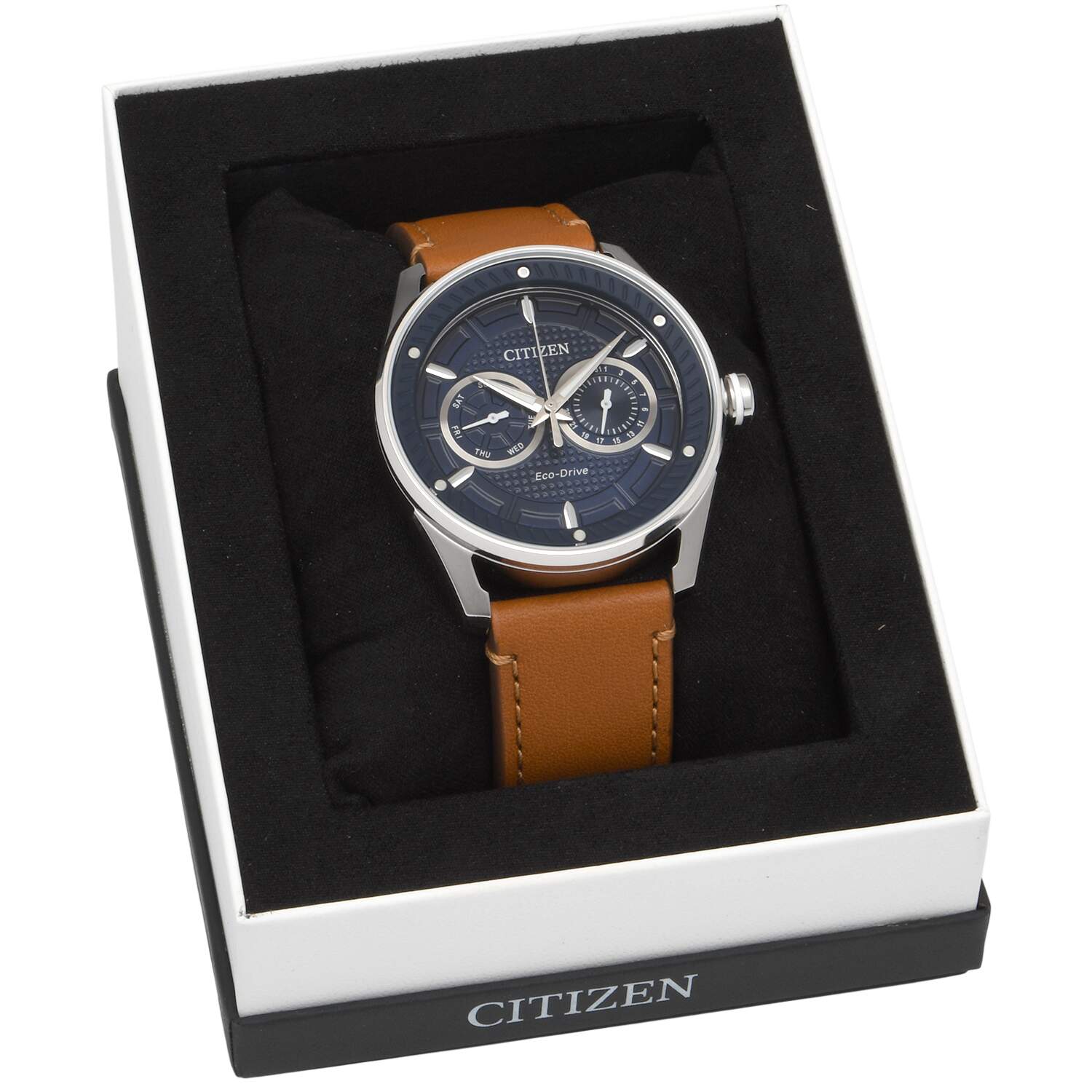 Citizen Mens Eco Drive Sport Casual with Blue Dial-10