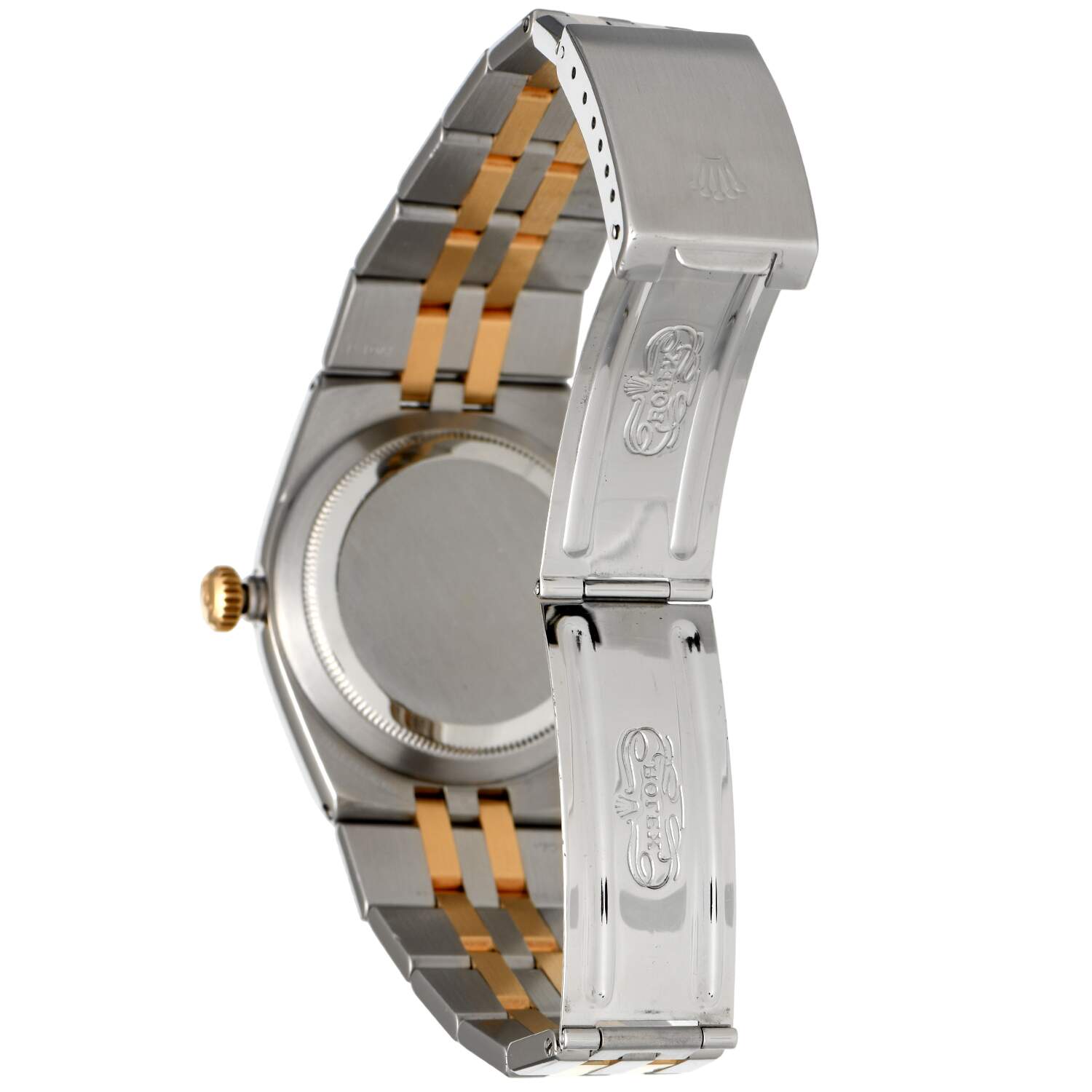 Rolex Two Tone 17013 36mm Oysterquartz with Champagne Dial Circa 1989-4