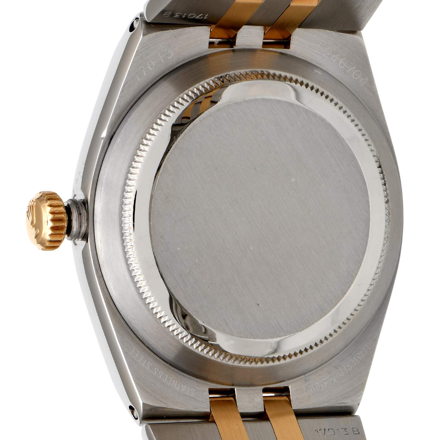 Rolex Two Tone 17013 36mm Oysterquartz with Champagne Dial Circa 1989-2