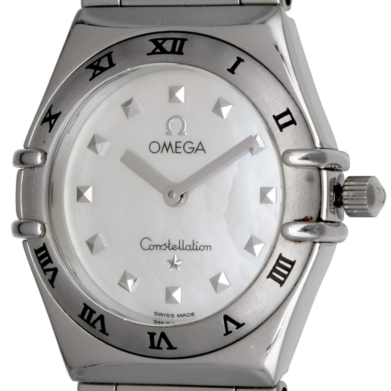 Omega Constellation Quartz with Mother of Pearl Dial-7