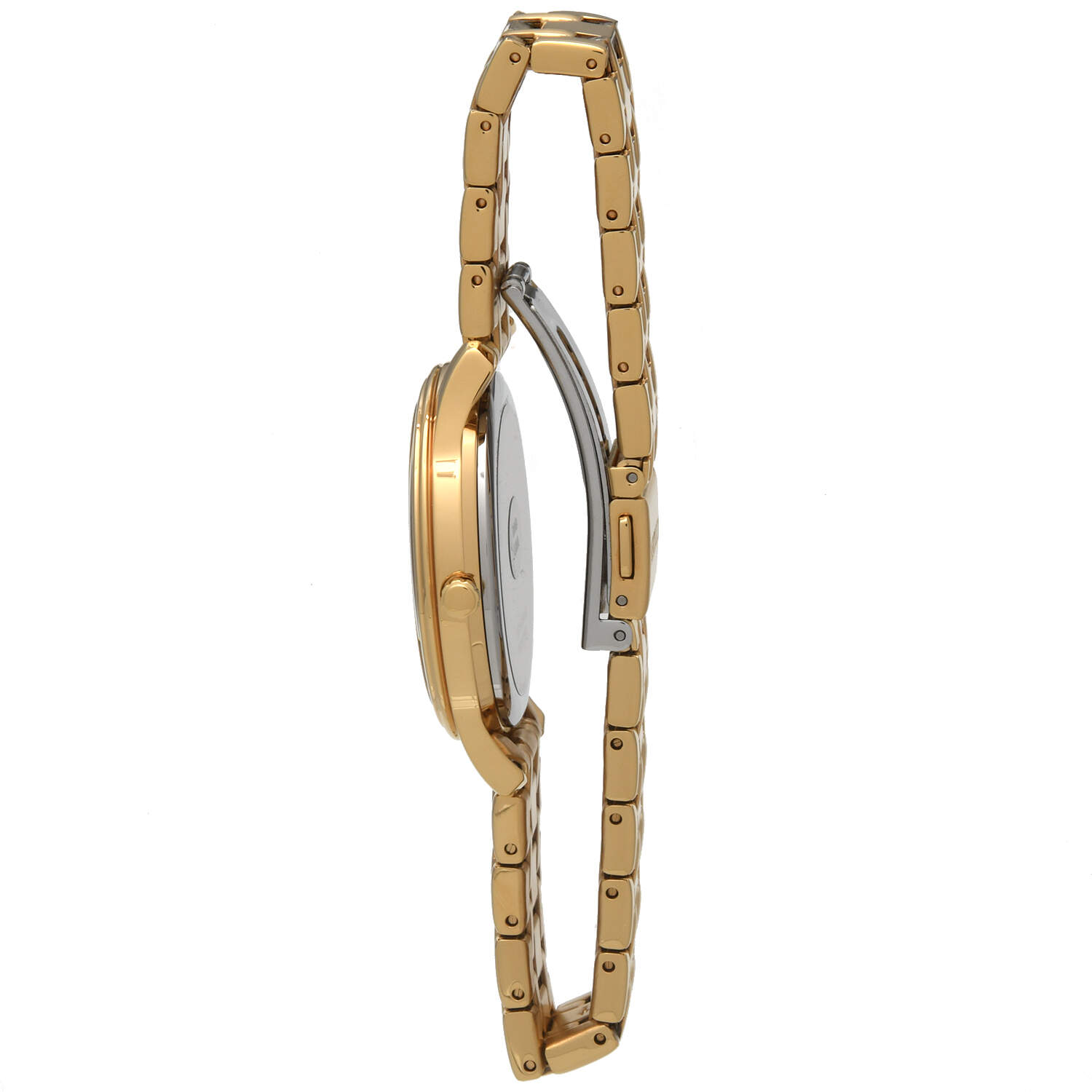 Citizen Eco Drive Gold PVD Mother of Pearl Quartz Watch-5