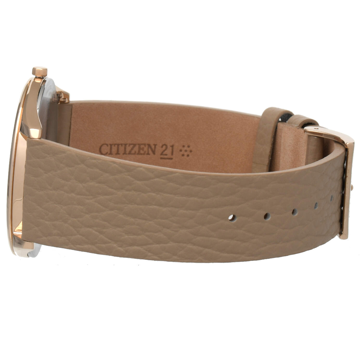 Citizen Suratto Rose Gold PVD Eco Drive Quartz Watch-4