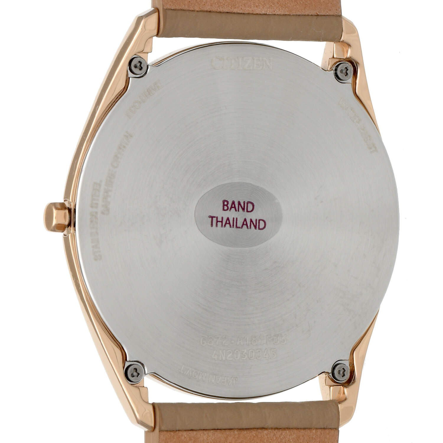 Citizen Suratto Rose Gold PVD Eco Drive Quartz Watch-2