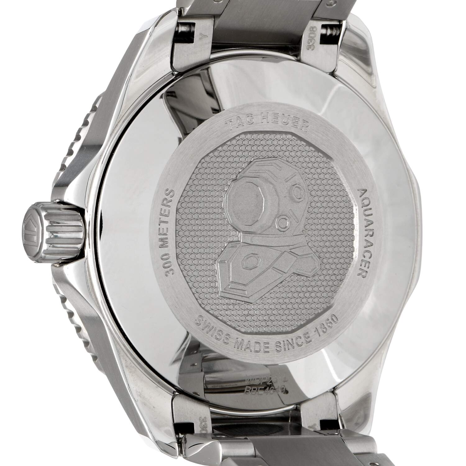 TAG Heuer Aquaracer 36mm with Green dial and Diamond Hour Markers-2