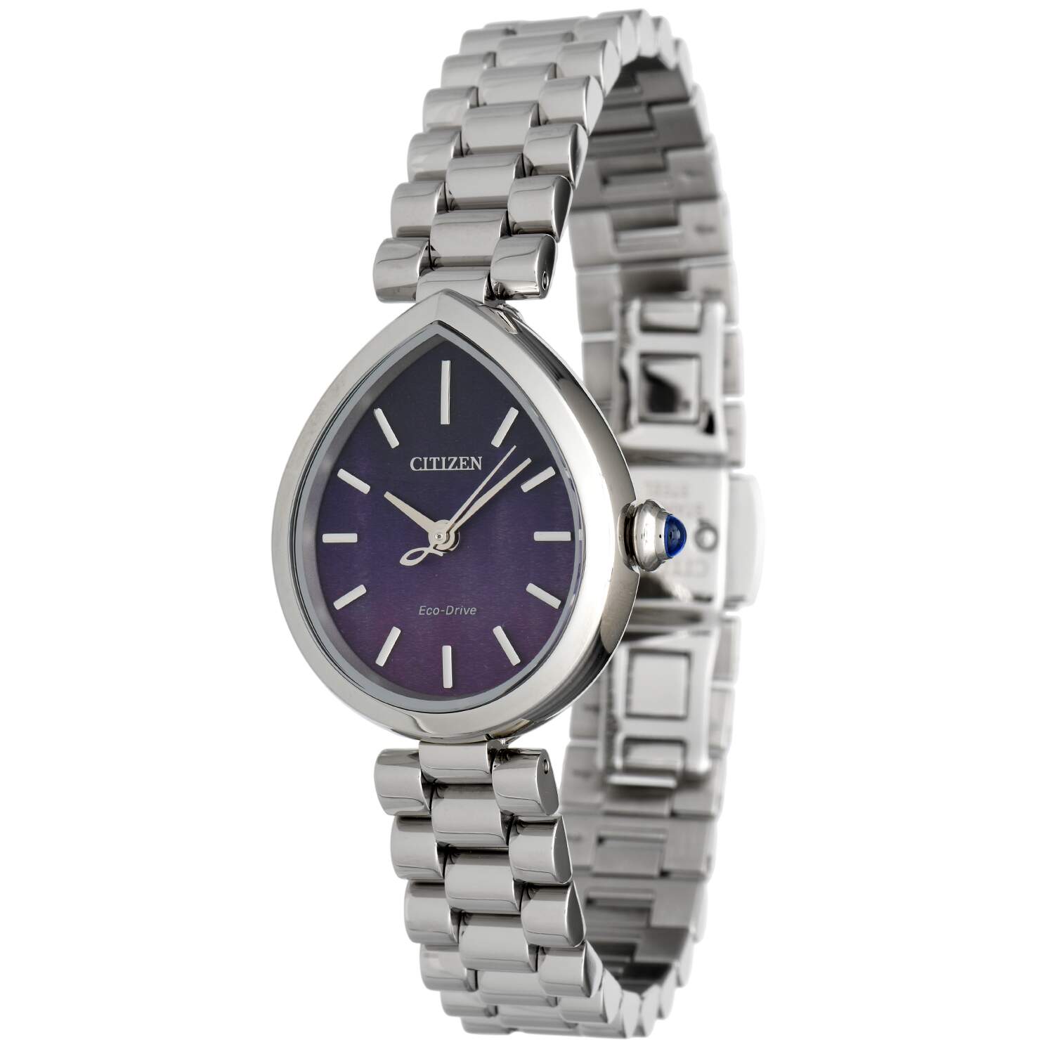Citizen Ladies Eco Drive Rainell with Purple Dial-1