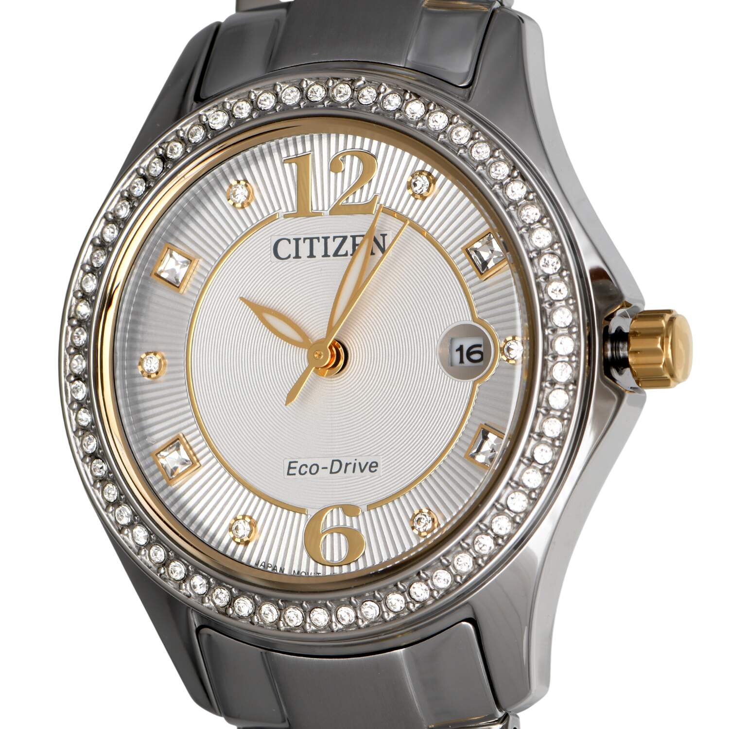 Citizen Ladies Eco Drive Silhouette Crystal watch-6