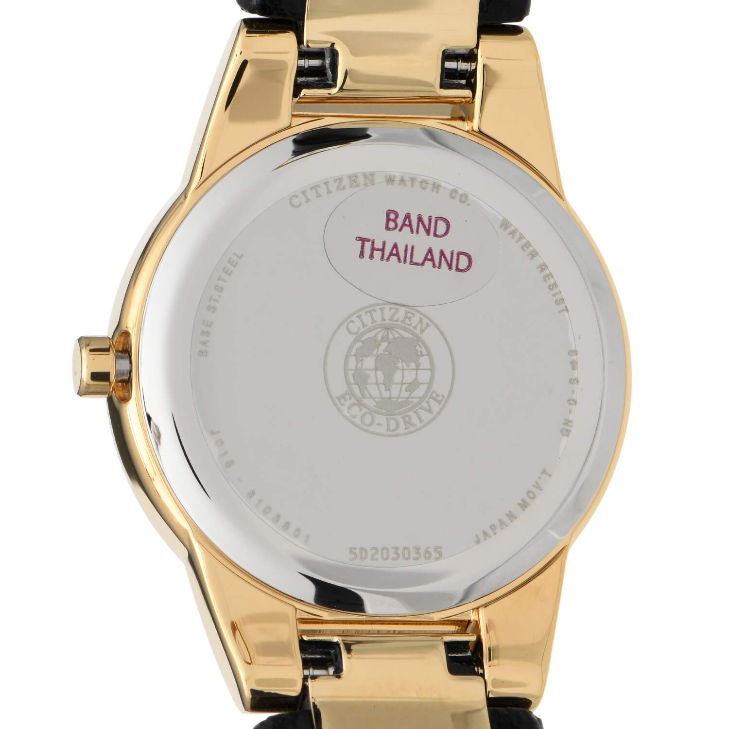 Citizen Ladies Eco Drive Axiom Yellow Gold PVD-2