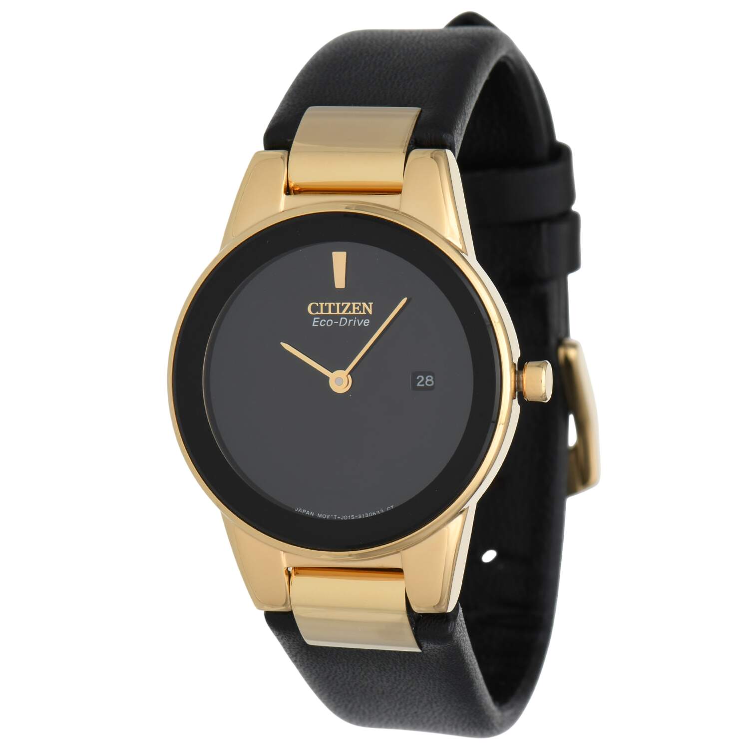 Citizen Ladies Eco Drive Axiom Yellow Gold PVD-1