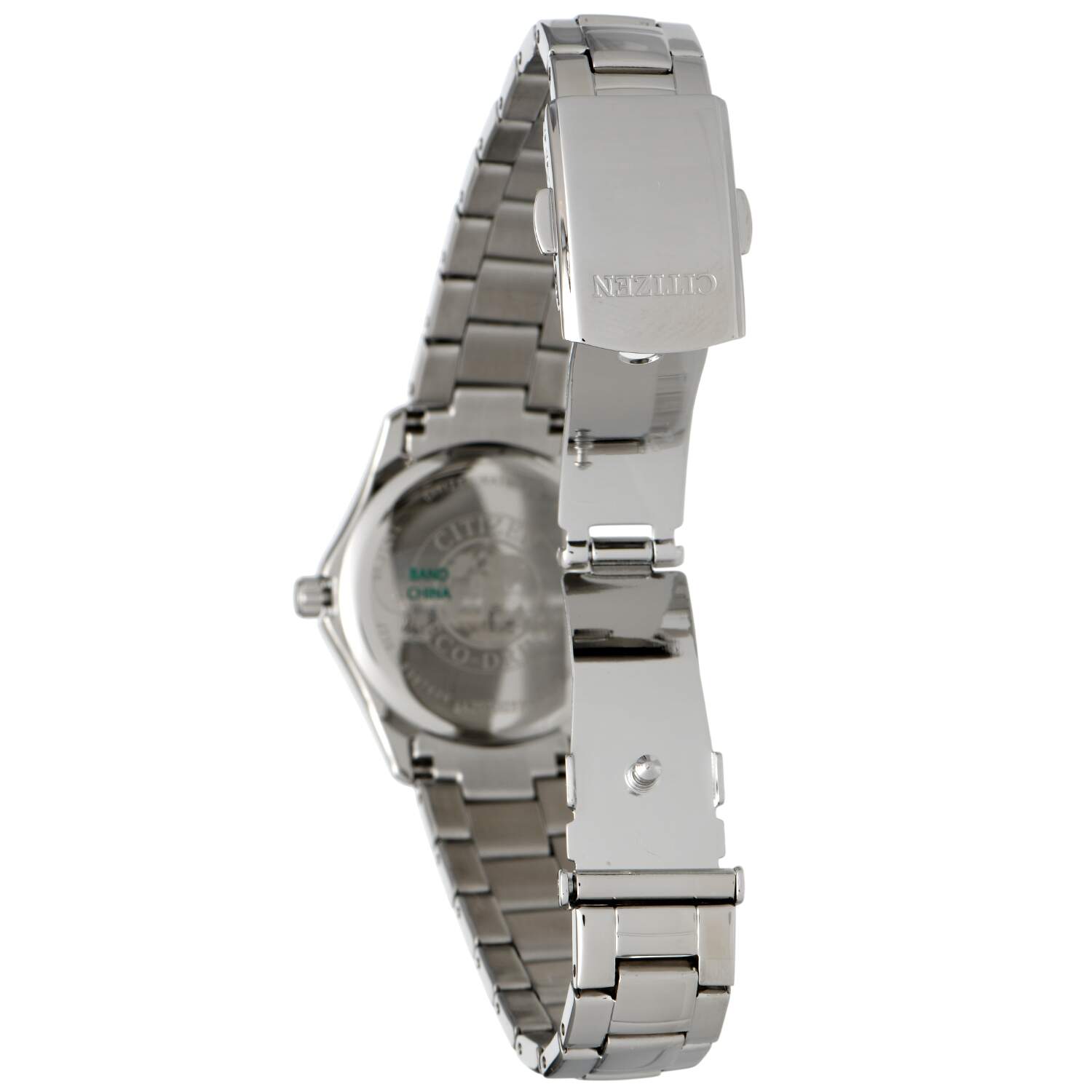 Citizen Ladies Silhouette Crystal Eco Drive Blue Dial-3