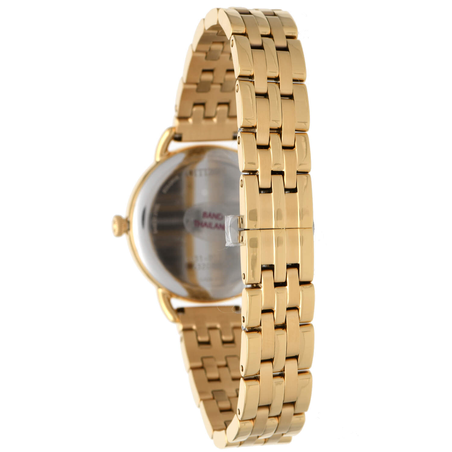 Citizen Ladies Eco Drive Classic Coin Edge Gold PVD-2