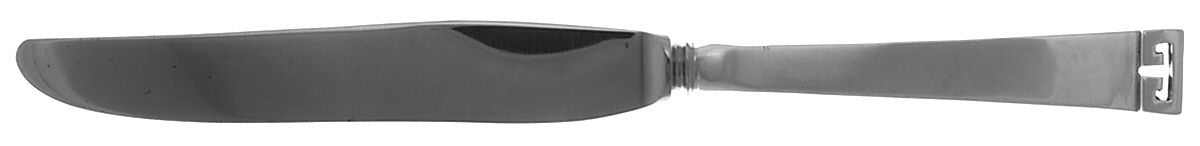 Chinese Key (Sterling, 1969) Knife-Modern/Solid Sterling Handle by Allan Adler-1