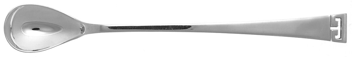 Chinese Key (Sterling, 1969) Iced Tea Spoon by Allan Adler-1