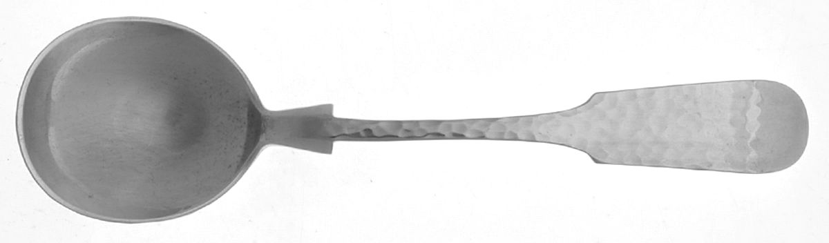 Fiddle (Sterling) Round Bowl Soup Spoon (Gumbo) by Allan Adler-1