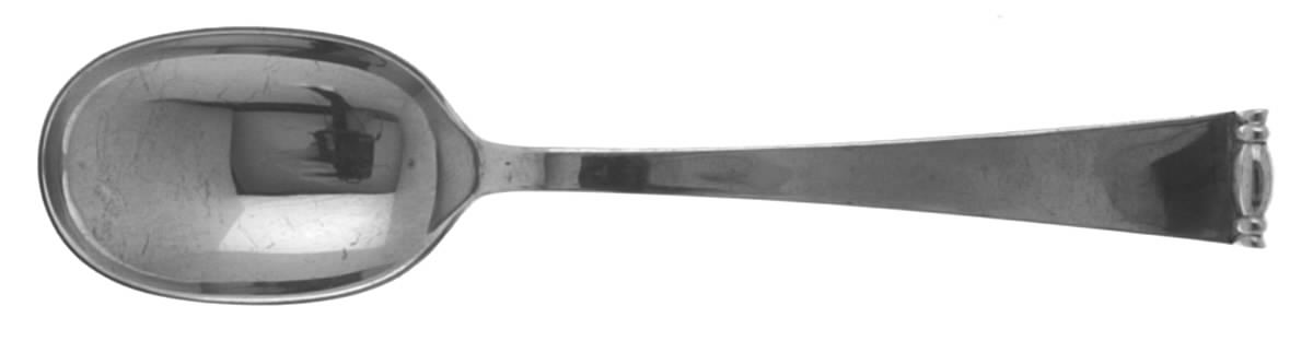 Modern Georgian (Sterling) Dessert/Oval Soup Spoon by Allan Adler-1