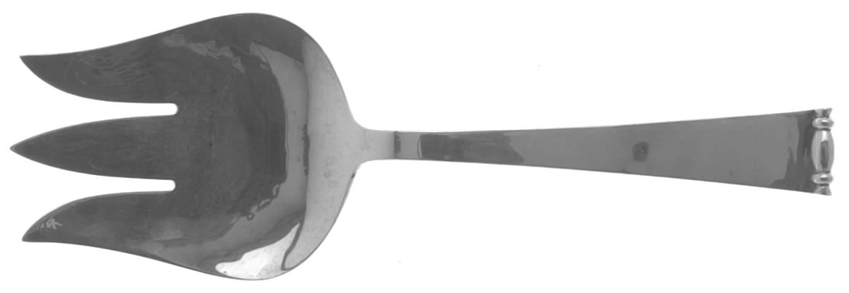 Modern Georgian (Sterling) Solid Oversize Vegetable Serving Fork by Allan Adler-1