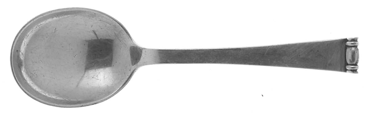 Modern Georgian (Sterling) Straight Handle Baby Spoon by Allan Adler-1