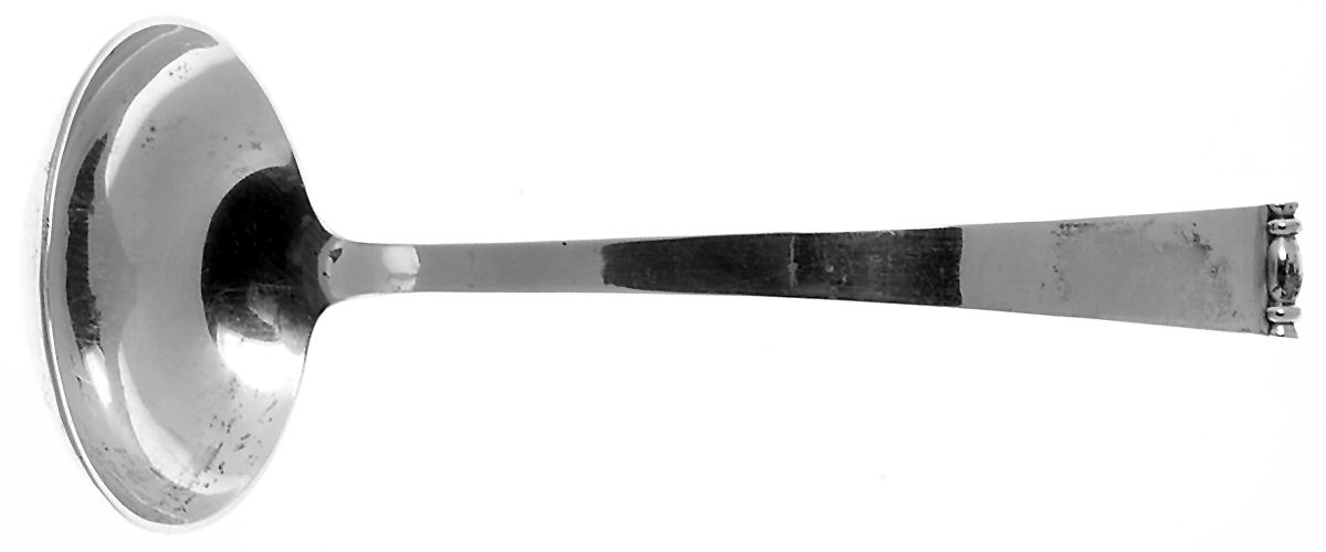 Modern Georgian (Sterling) Bouillon Ladle by Allan Adler-1
