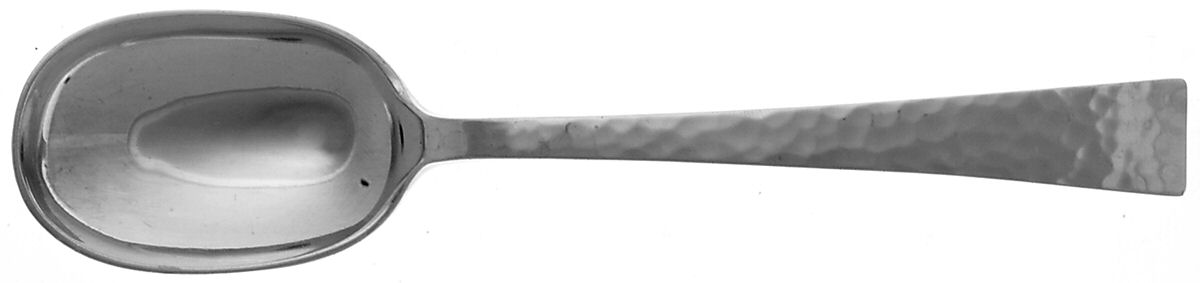 Starlit (Sterling) Dessert/Oval Soup Spoon by Allan Adler-1