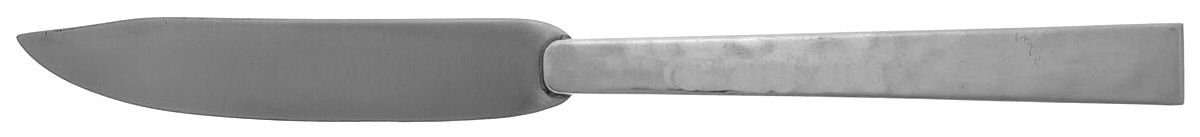 Starlit (Sterling) Knife-Modern/Solid Sterling Handle by Allan Adler-1
