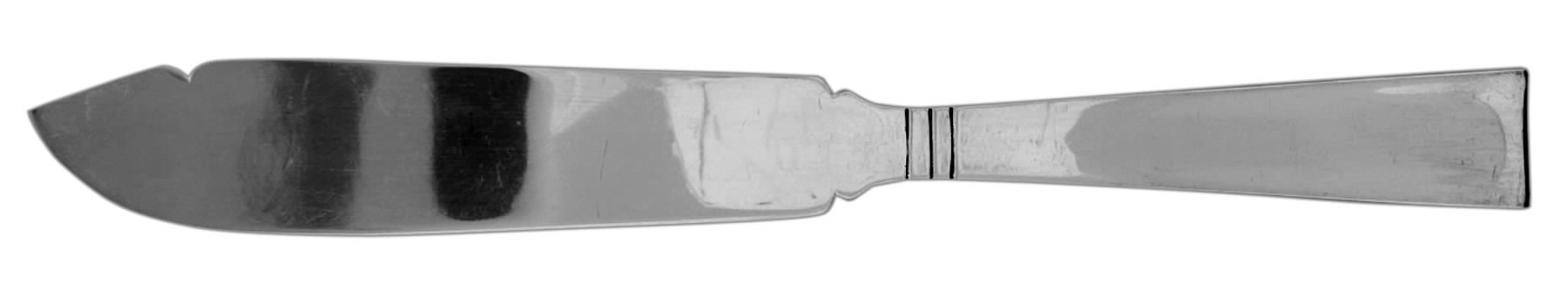 Sunset (Sterling) Individual Solid Fish Knife by Allan Adler-1