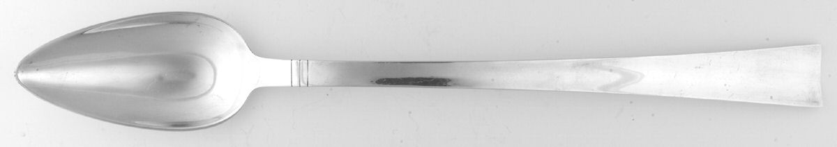Sunset (Sterling) Solid Platter Spoon by Allan Adler-1