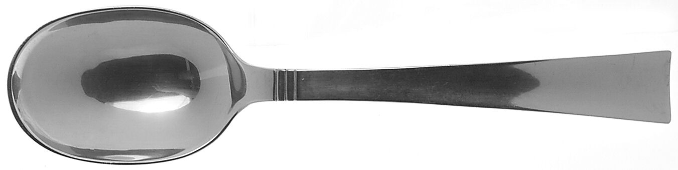 Sunset (Sterling) Vegetable Serving Spoon (Solid) by Allan Adler-1