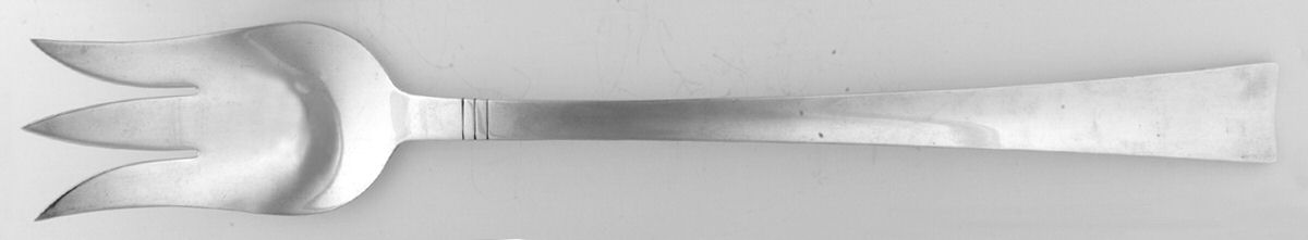 Sunset (Sterling) Solid Platter Fork by Allan Adler-1