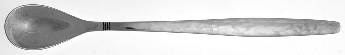 Swedish Modern (Sterling) Iced Tea Spoon by Allan Adler-1