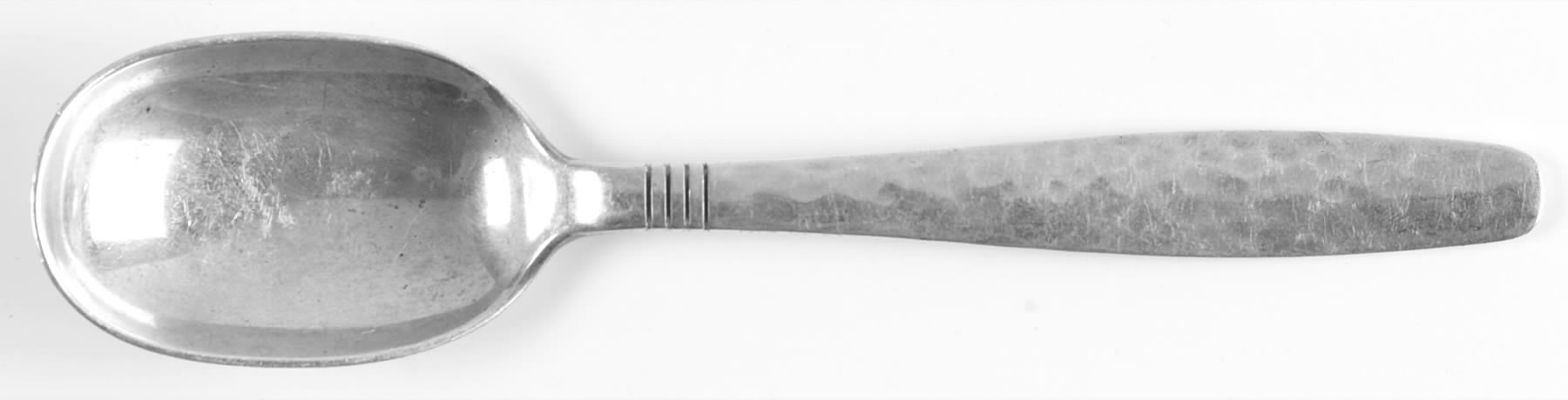 Swedish Modern (Sterling) Dessert/Oval Soup Spoon by Allan Adler-1