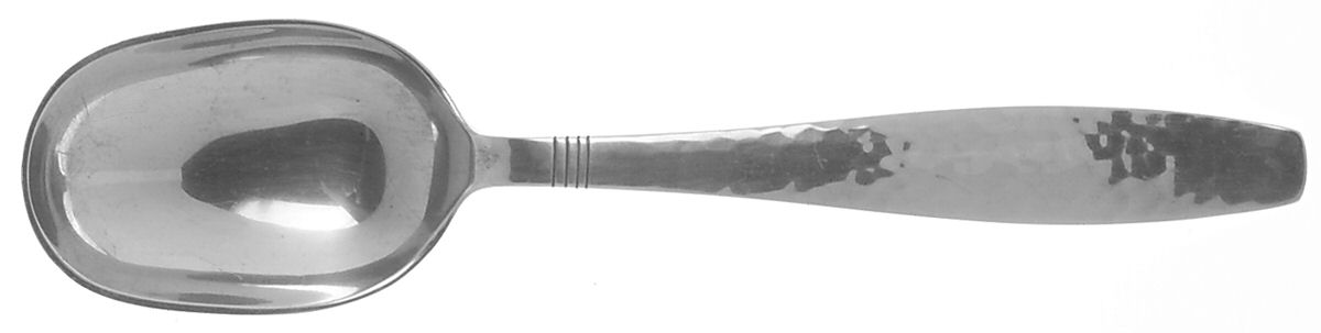 Swedish Modern (Sterling) Solid Salad Serving Spoon by Allan Adler-1