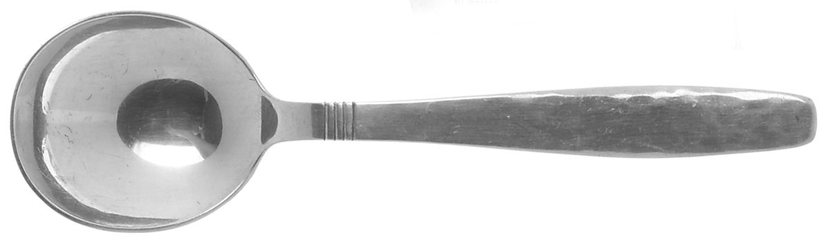Swedish Modern (Sterling) Round Bowl Soup Spoon (Cream Soup) by Allan Adler-1