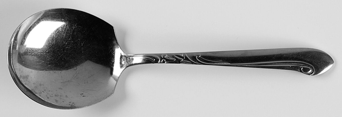 ACF1 (STAINLESS) Solid Smooth Casserole Spoon by Acsons-1