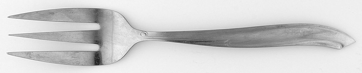 Flair Medium Solid Cold Meat Serving Fork by Amcrest-1