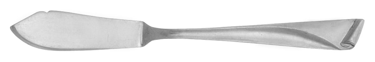 Iris (Stainless) Flat Handle Master Butter Knife by Amcrest-1