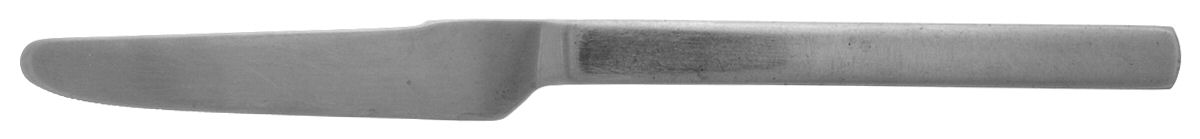 Dry (Stainless) Dessert Knife with Stainless Blade by Alessi-1