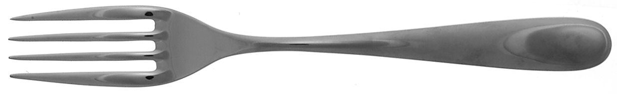 Nuovo Milano (Stainless-Glossy) Solid Serving Fork by Alessi-1