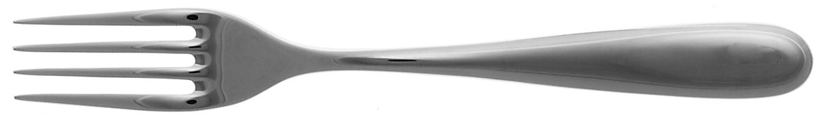 Nuovo Milano (Stainless-Glossy) Dessert Fork by Alessi-1