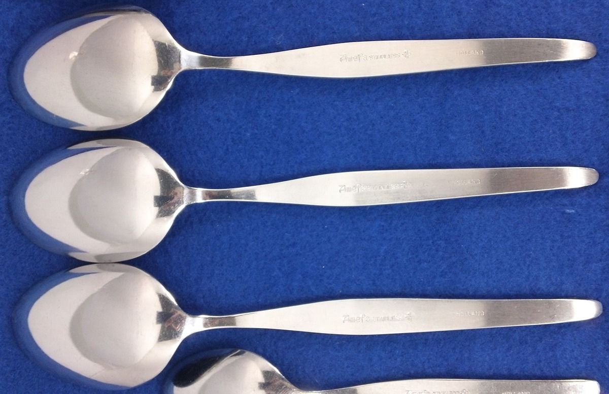 AFS11 (STAINLESS) Place/Oval Soup Spoon by Amefa-1