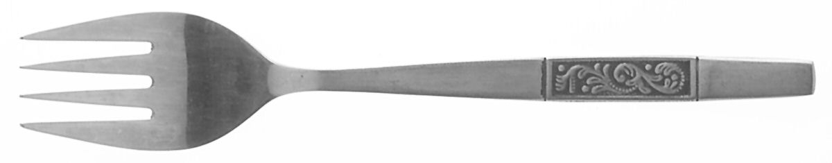 Royal Damask (Stainless) Individual Salad Fork by Amefa-1