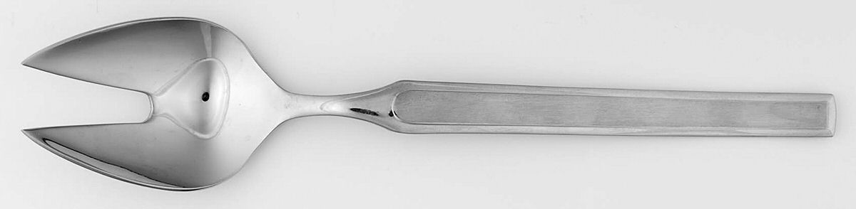 Sylvia (Stainless) Solid Salad Serving Fork by Amefa-1