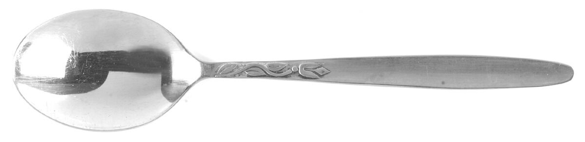 Tulip Time (Stainless) Place/Oval Soup Spoon by Amefa-1
