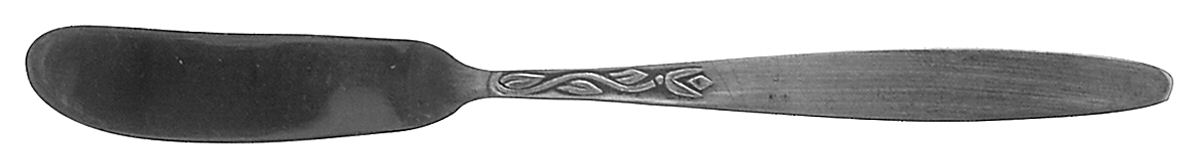 Tulip Time (Stainless) Flat Handle Butter Spreader by Amefa-1