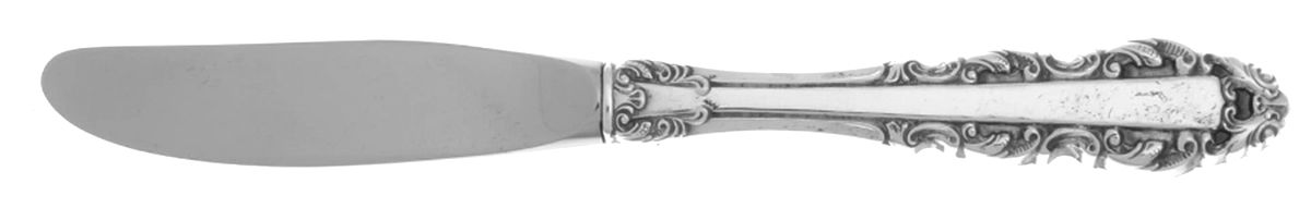 Albemarle (Sterling, 1974) Modern Hollow Butter Spreader (Stainless) by Alvin-1