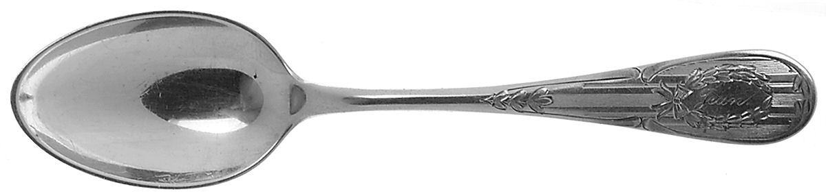 Antique No. 8 (Sterling, 1908) Teaspoon by Alvin-1